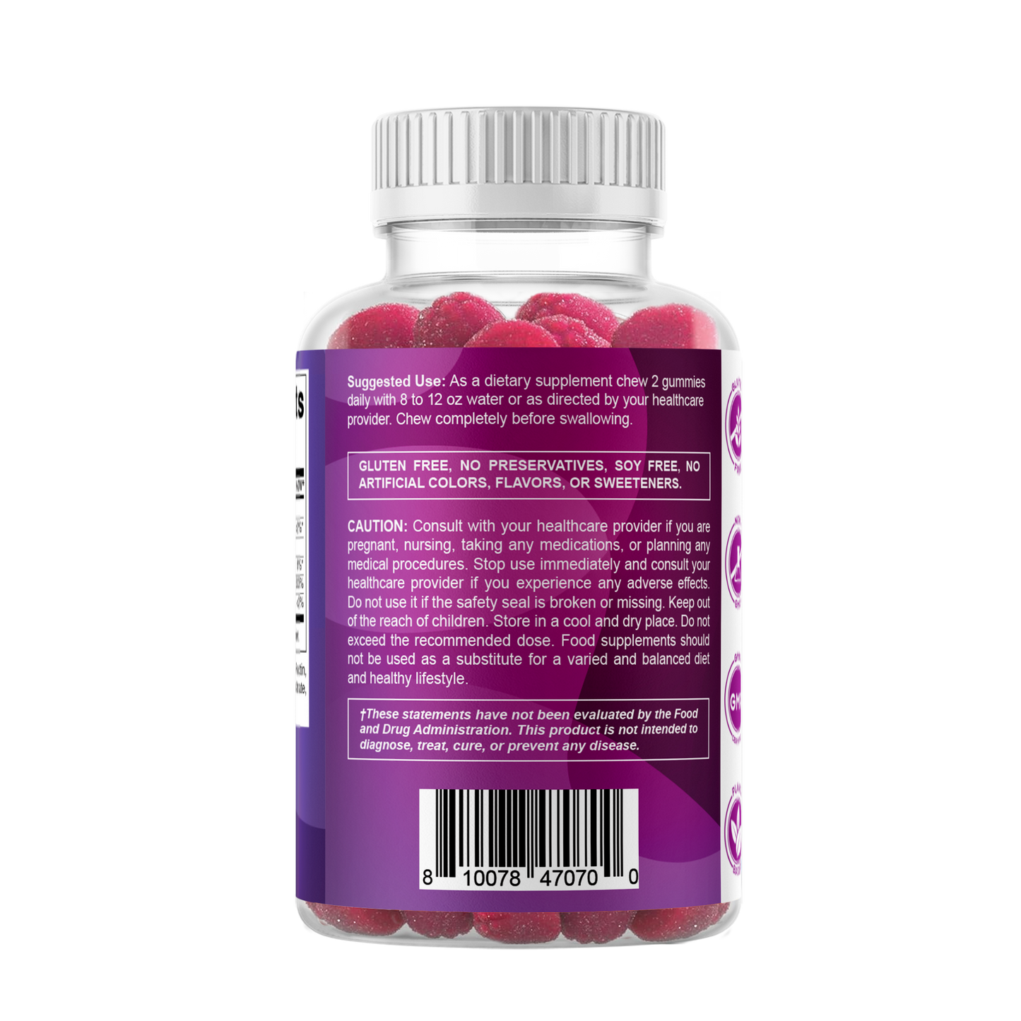 Vitamatic Biotin Gummies 10,000mcg