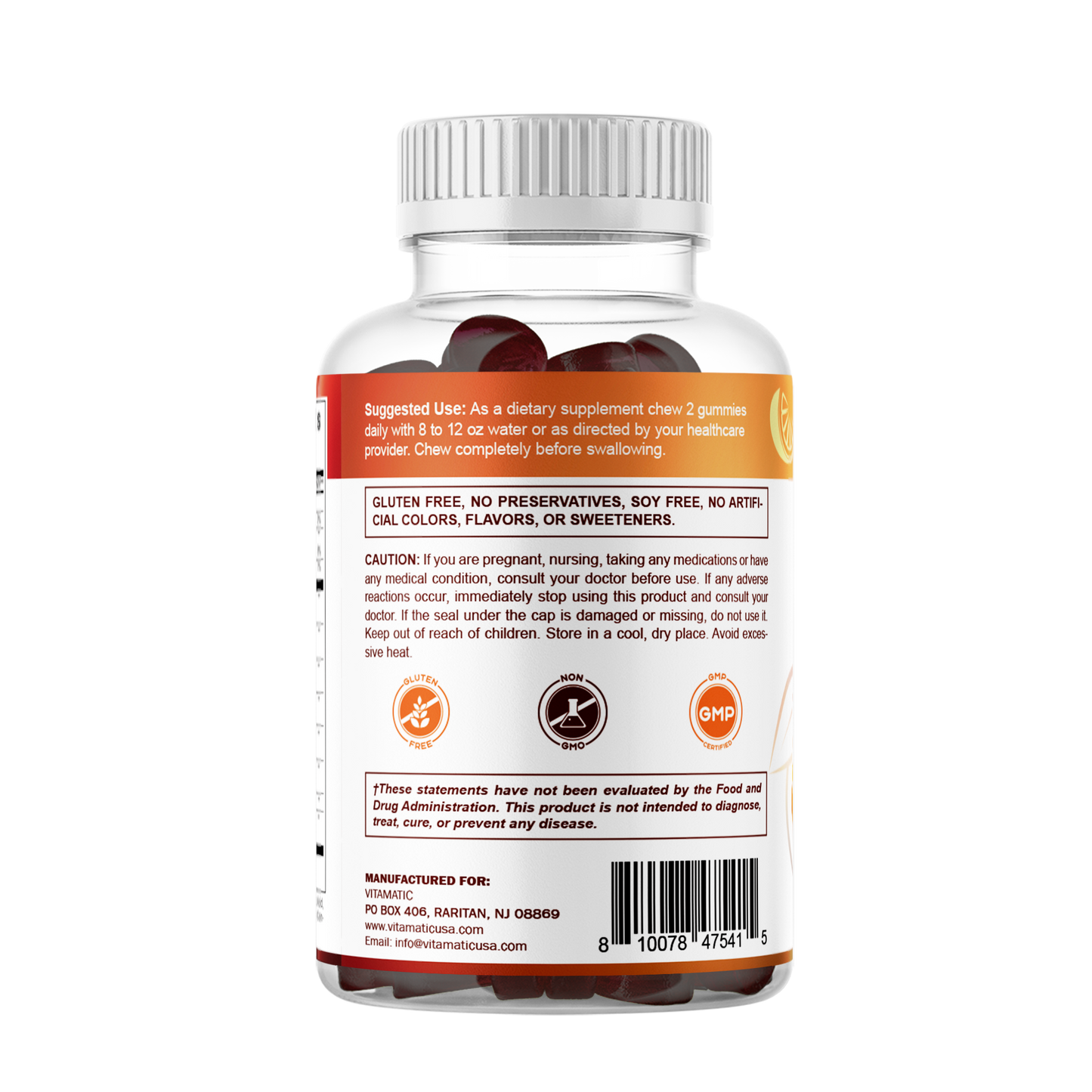 Vitamatic | 15 Days Cleanse Gummies | 30 Gummies