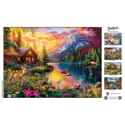 Time Away - Evening Tranquility 1000 Piece Jigsaw Puzzle