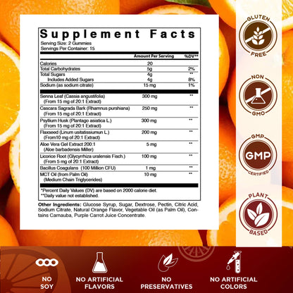 Vitamatic | 15 Days Cleanse Gummies | 30 Gummies