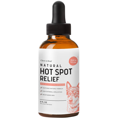 Natural Hot Spot & Itching Support, Botanical Formula - 2oz.