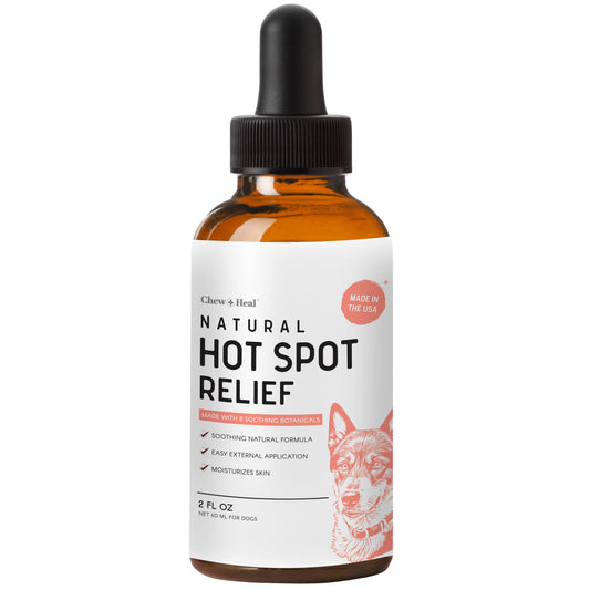 Natural Hot Spot & Itching Support, Botanical Formula - 2oz.