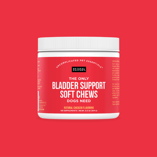 The Only Bladder Support Soft Chews Dogs Need