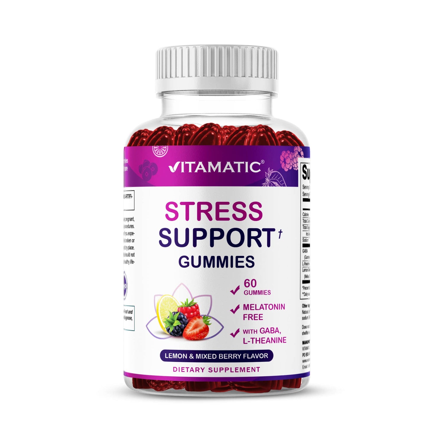 Vitamatic Stress Relief Gummies - 60 Gummies