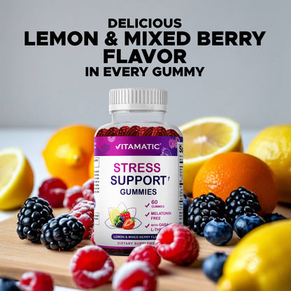 Vitamatic Stress Relief Gummies - 60 Gummies