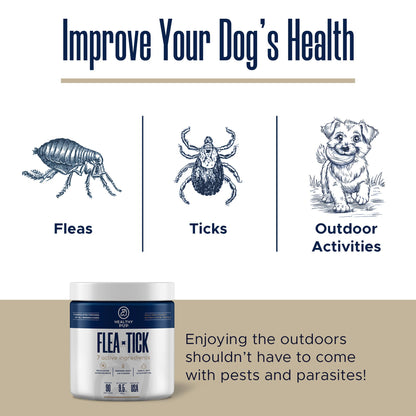 PB Flavored Flea & Tick Soft Chews for Dogs