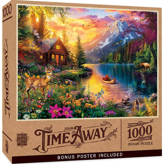 Time Away - Evening Tranquility 1000 Piece Jigsaw Puzzle