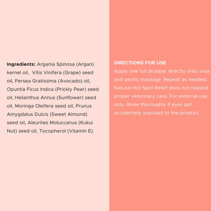 Natural Hot Spot & Itching Support, Botanical Formula - 2oz.