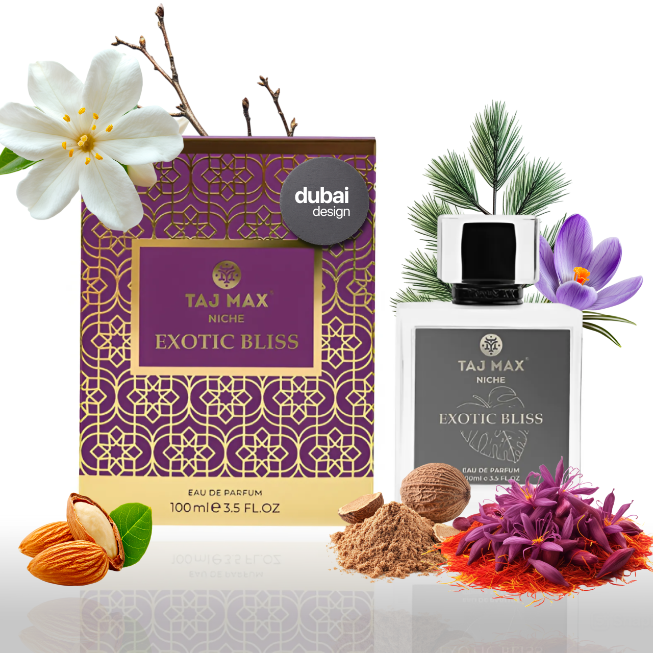 TAJ MAX EXOTIC BLISS 3.4 OZ Dubai Long-Lasting Perfume