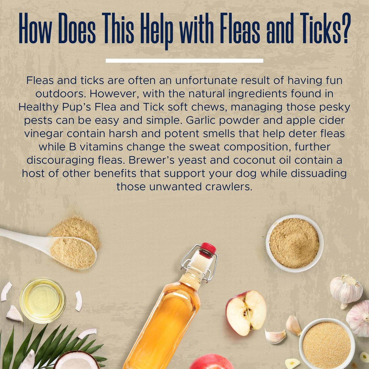 PB Flavored Flea & Tick Soft Chews for Dogs