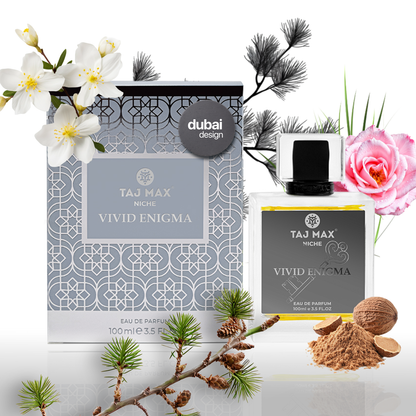 TAJ MAX VIVID ENIGMA 3.4 OZ Dubai Long-Lasting Perfume
