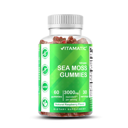 Vitamatic Irish Sea Moss Gummies 3000 mg