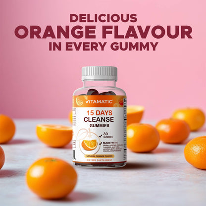 Vitamatic | 15 Days Cleanse Gummies | 30 Gummies