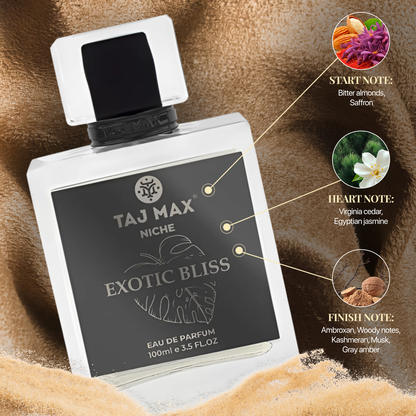 TAJ MAX EXOTIC BLISS 3.4 OZ Dubai Long-Lasting Perfume