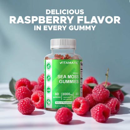 Vitamatic Irish Sea Moss Gummies 3000 mg