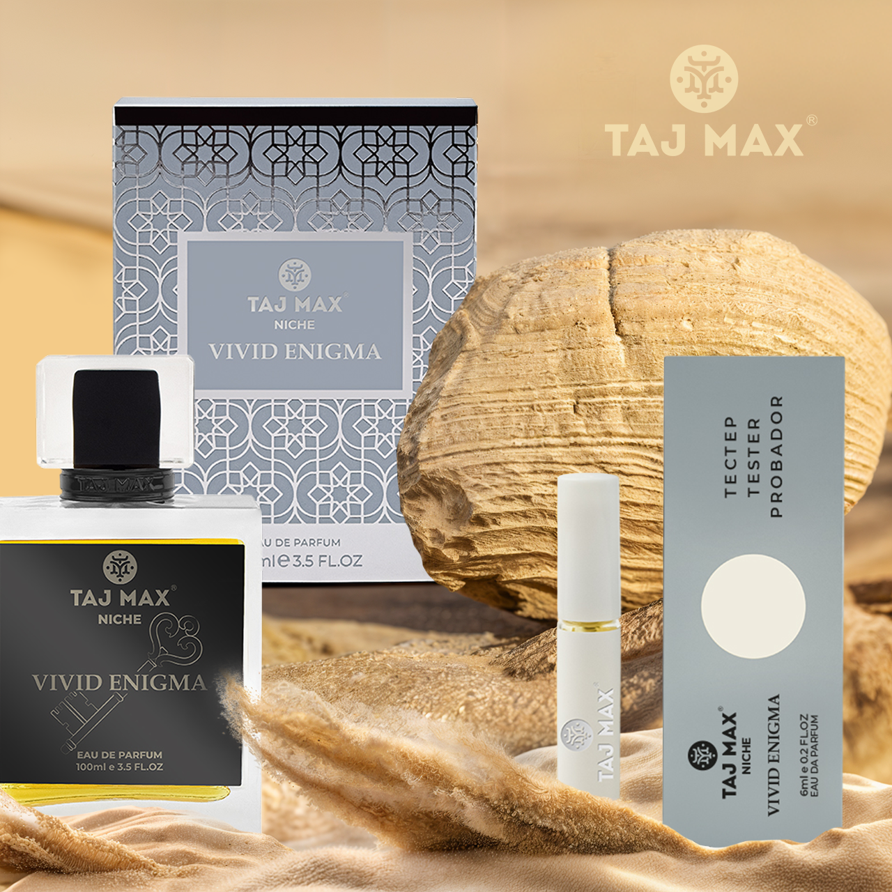 TAJ MAX VIVID ENIGMA 3.4 OZ Dubai Long-Lasting Perfume