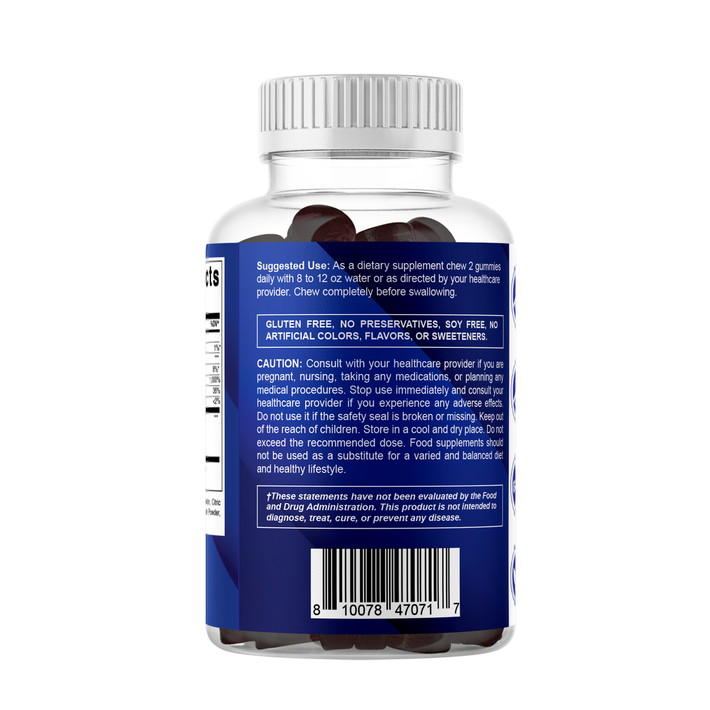 Vitamatic Ashwagandha 1500mg | 60 Vegan Gummies