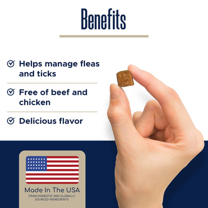 PB Flavored Flea & Tick Soft Chews for Dogs