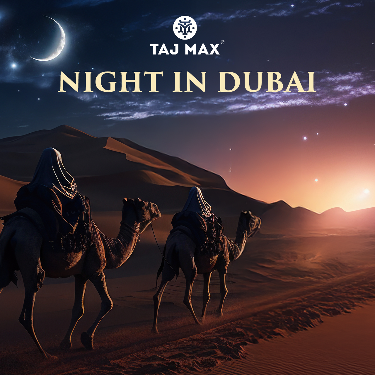 TAJ MAX NIGHT IN DUBAI 3.4 OZ Dubai Long-Lasting Perfume