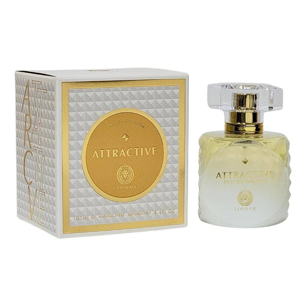 Lionne Attractive for Woman EDP 3.4 Oz Floral Fruity Scent