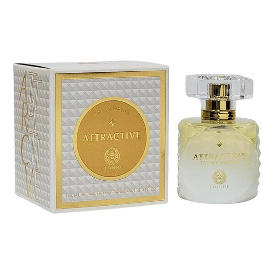 Lionne Attractive for Woman EDP 3.4 Oz Floral Fruity Scent