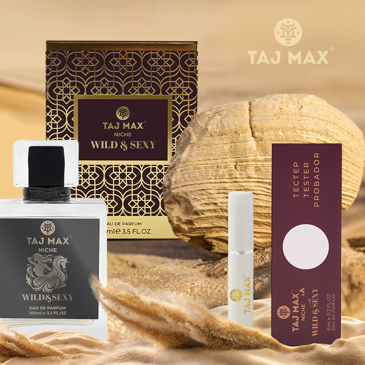 TAJ MAX WILD AND SEXY 3.4 OZ Dubai Long-Lasting Perfume