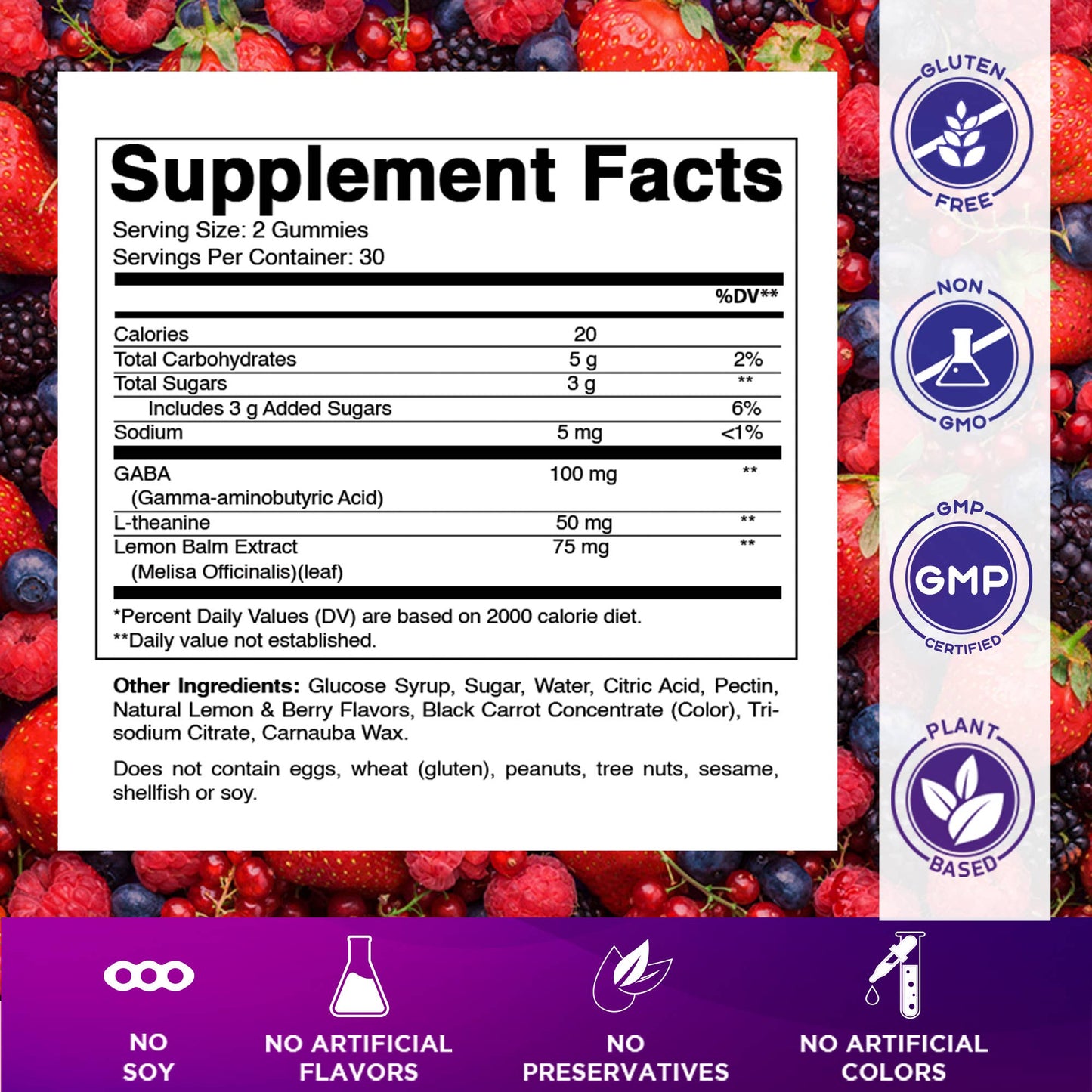 Vitamatic Stress Relief Gummies - 60 Gummies