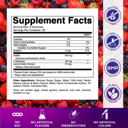 Vitamatic Stress Relief Gummies - 60 Gummies